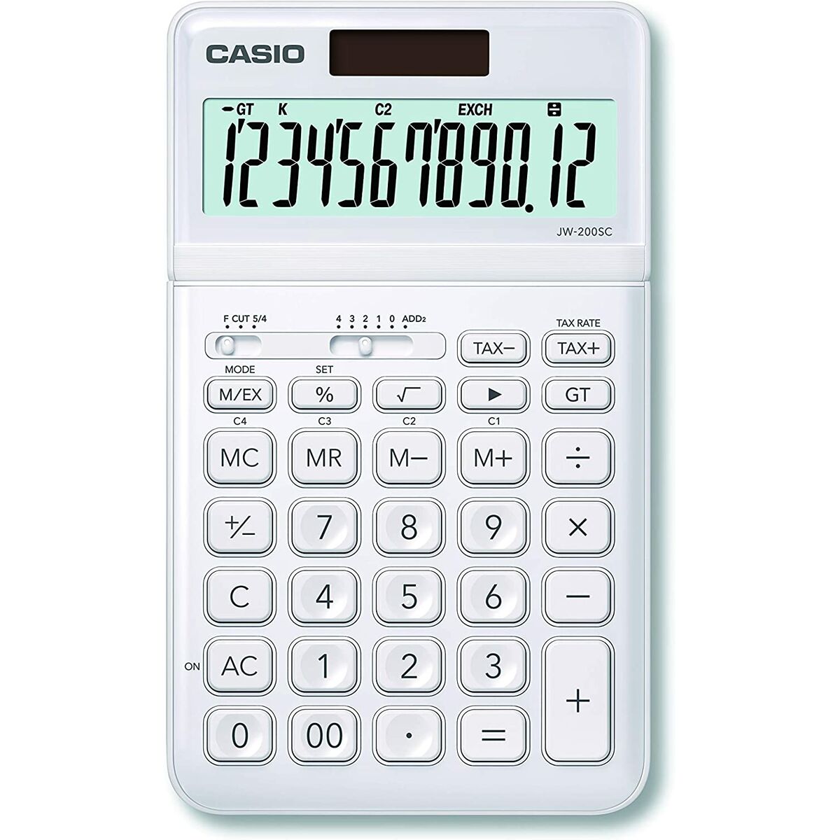 Rekenmachine Casio JW-200SC Wit Plastic