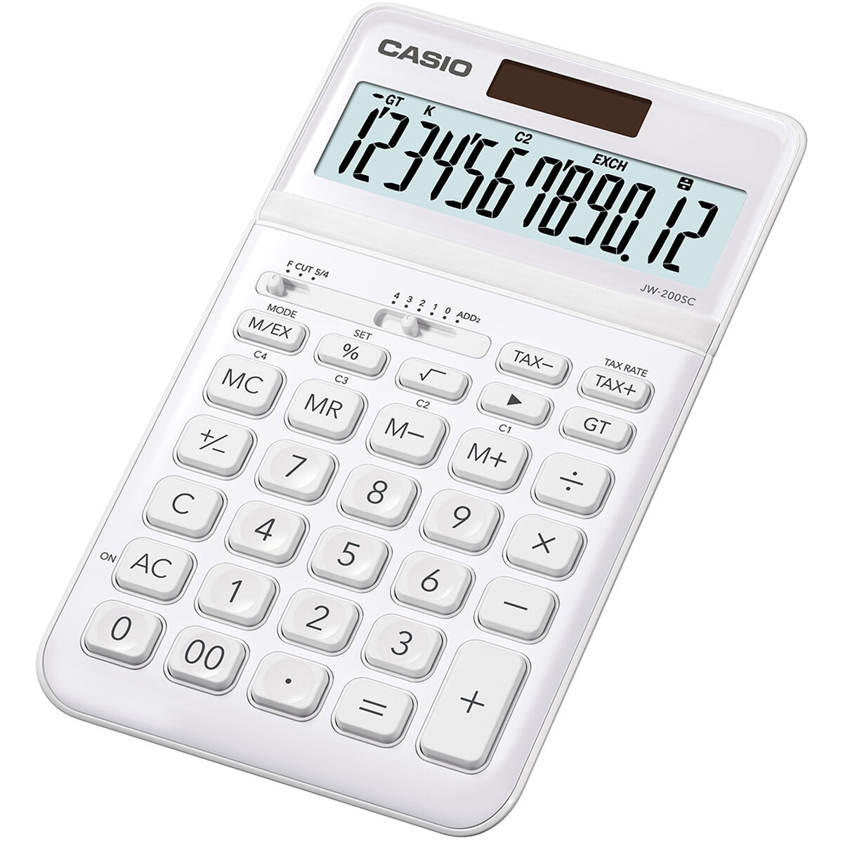 Rekenmachine Casio JW-200SC Wit Plastic