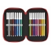 Pochette à crayons triple Real Madrid C.F. 12.5 x 20.5 x 6 cm 12,5 x 20,5 x 6 cm 41 Pièces