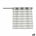 Curtain Stripes Grey 140 x 0,1 x 260 cm (6 Units)