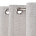 Gordijn Beige Polyester Zilver 100% katoen 140 x 260 cm