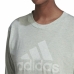 Langærmet T-shirt til Kvinder Adidas Future Icons Beige