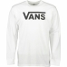 Мъжка тениска с дълъг ръкав Vans Classic Бял
