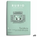 Writing and calligraphy notebook Rubio Nº1 A5 Spaniolă 20 Frunze (10 Unități)