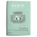 Writing and calligraphy notebook Rubio Nº1 A5 spanska 20 Blad (10 antal)