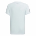 Camiseta de Manga Corta Infantil Adidas Club Tennis 3 bandas Blanco