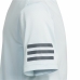 T shirt à manches courtes Enfant Adidas Club Tennis 3 bandas Blanc