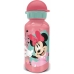 Fles Minnie Mouse Being More 370 ml Kinderen Aluminium