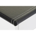 Skrivebord DKD Home Decor Svart Metall MDF Hvit PU (110 x 55 x 76 cm)