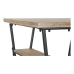 Pisaći stol DKD Home Decor Crna Metal Jela (120 x 60 x 81 cm)