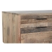 Skrivebord DKD Home Decor Svart Naturell Metall Treverk av mangotre 150 x 60 x 85 cm