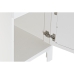 Biurko DKD Home Decor Jodła Biały Rattan (140 x 50 x 76 cm)
