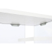 Desk DKD Home Decor White Transparent Crystal MDF Wood 120 x 50 x 76 cm