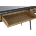 Pöytä DKD Home Decor 118 x 52 x 84 cm Kuusi Luonnollinen Metalli Vaaleanharmaa