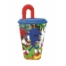 Cup with Straw Sonic 430 ml