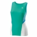 Dámske tričko na ramienka Wilson Glamour zelená Obojstranný Tenis Modrá