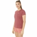 Kortarmet T-skjorte til Kvinner Asics Core Ss Top Rosa Dame