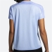 Moteriški marškinėliai su trumpomis rankovėmis Brooks Sprint Free Akvamarinas Moteris