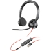 Headphones with Microphone HP Blackwire 3325-M Black