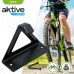 Настенное крепление для велосипеда Aktive Чёрный Металл 15,5 x 12 x 5,5 cm (24 штук)
