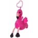 Цепочка для ключей 12 cm Розовый фламинго