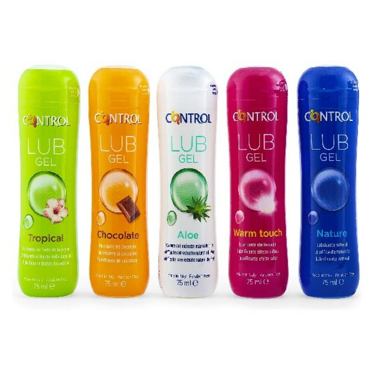 Slide vannbasert Glidemiddel Lub Nature Control 75 ml