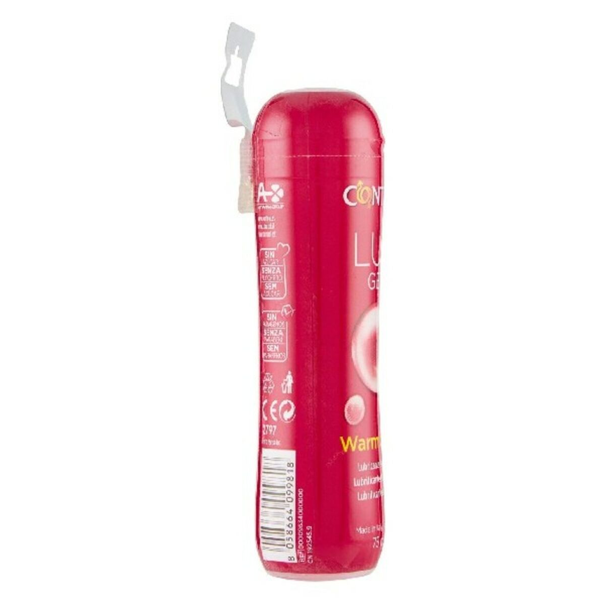 Slide vannbasert Glidemiddel Warm Touch Control 75 ml
