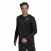 Heren-T-Shirt met Lange Mouwen Adidas Own The Run Zwart