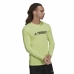 Men’s Long Sleeve Shirt Adidas Terrex Primeblue Trail Lime green