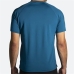 Herren Kurzarm-T-Shirt Brooks Atmosphere  2.0 Türkis