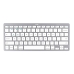 Bezdrôtová klávesnica Trust 24651 Qwerty US Striebristý Monochromatická