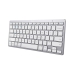 Trådløs Tastatur Trust 24651 Qwerty US Sølv Monokrom