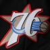 Ανδρικά Σορτς για Μπάσκετ Mitchell & Ness Philadelphia 76ERS Μαύρο