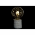 Bureaulamp DKD Home Decor Wit Grijs Gouden Cement 12 x 12 x 22 cm (2 Stuks)