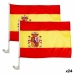 Car flag holder Colorbaby 45 x 30 cm Španielsko 2 Kusy 24 kusov