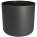 Bloempot Elho 24,7 x 24,7 x 23,3 cm Zwart Antraciet Polypropyleen Plastic Cirkelvormig