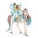 Action Figure Schleich Fée Eyela with princess unicorn Unicorn 3 Pieces