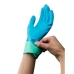 Work Gloves Vileda Confort Extra Blue Green
