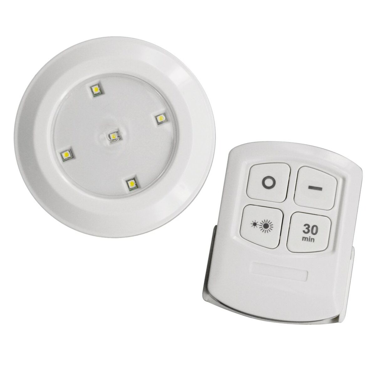 Plafondlamp MacLean MCE165 Wit Nee Plastic
