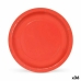 Sada tanierov Algon Jednorázový; nevratný Kartón Červená 10 Kusy 20 x 20 x 1,5 cm (36 Kusov)