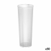Set med återanvändbara glas Algon Tub, rör Transparent 10 Delar 300 ml (50 antal)