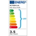 pöytälamppu Activejet AJE-SOLO RGB Valkoinen Muovinen 2,8 x 43,5 x 8 cm