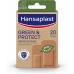 Пластыри Hansaplast Green & Protect 20 штук