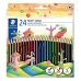 Creioane culori Staedtler 185 C24 Multicolor 24 Piese Alb