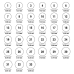 Ανδρικά δαχτυλίδια Guess UMR70004-64 (24)