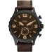 Horloge Heren Fossil JR1487P Zwart Goud (Ø 50 mm)
