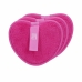 Odličovací tampónky Ilū   Lze používat opakovaně Srdce Růžový (3 kusů)