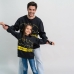 Sweaters uden Hætte til Børn Batman Sort