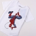 Barn T-shirt med kortärm Spider-Man Vit