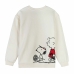 Damessweater zonder Capuchon Snoopy Beige